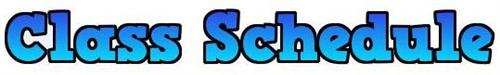 Class Schedule Logo 